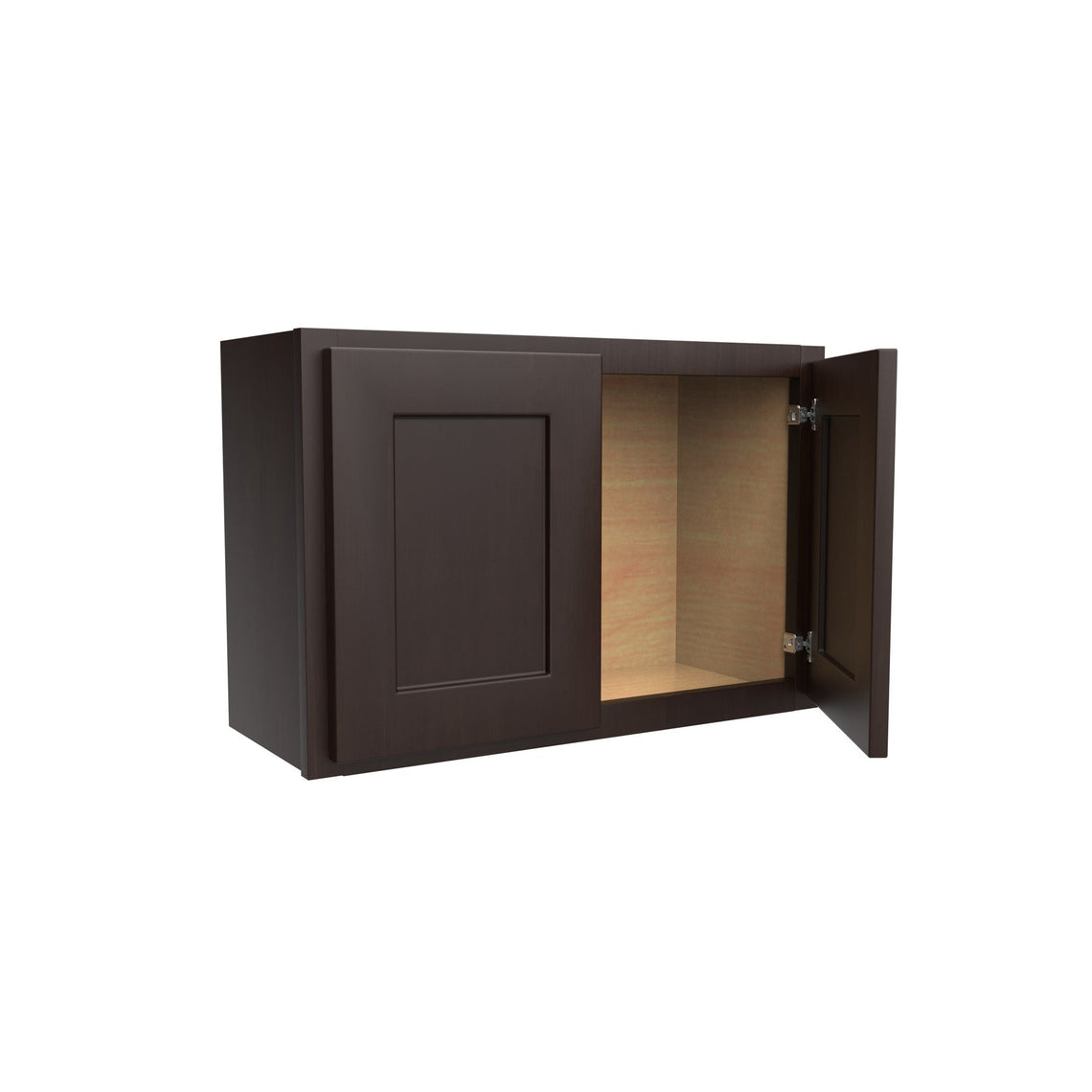 Luxor Espresso - Double Door Wall Cabinet | 27