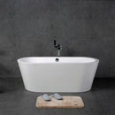 Load image into Gallery viewer, Free Standing Tubs-Spree 71 inch Oval Acrylic Bathtub-cUPC Certified