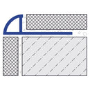 Load image into Gallery viewer, Dural Durondell 3/8 in. Satin Anodized Aluminum Round Edge Profile Tile Edge Trim