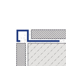 Load image into Gallery viewer, Dural Squareline Profile 11/32 in. Square Edge Satin Anodized Aluminum Metal Tile Edge Trim