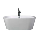 Load image into Gallery viewer, Free Standing Tubs-Spree 71 inch Oval Acrylic Bathtub-cUPC Certified