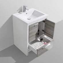 Load image into Gallery viewer, Divine Freestanding Bathroom Vanity With Acrylic Sink, Soft Closing Doors &amp; Drawers