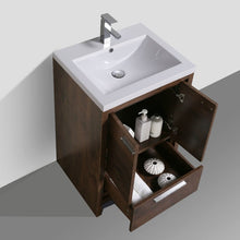 Load image into Gallery viewer, Divine Freestanding Bathroom Vanity With Acrylic Sink, Soft Closing Doors &amp; Drawers