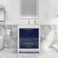 Load image into Gallery viewer, Divine Freestanding Bathroom Vanity With Acrylic Sink, Soft Closing Doors &amp; Drawers