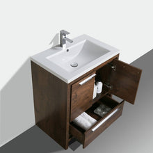 Load image into Gallery viewer, Divine Freestanding Bathroom Vanity With Acrylic Sink, Soft Closing Doors &amp; Drawers