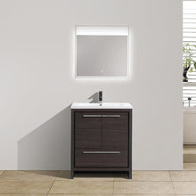 Load image into Gallery viewer, Divine Freestanding Bathroom Vanity With Acrylic Sink, Soft Closing Doors &amp; Drawers