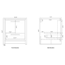 Load image into Gallery viewer, Divine Freestanding Bathroom Vanity With Acrylic Sink, Soft Closing Doors &amp; Drawers