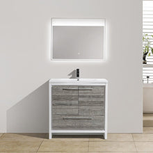 Load image into Gallery viewer, Divine Freestanding Bathroom Vanity With Acrylic Sink, Soft Closing Doors &amp; Drawers