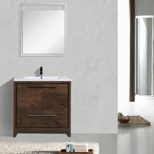 Load image into Gallery viewer, Divine Freestanding Bathroom Vanity With Acrylic Sink, Soft Closing Doors &amp; Drawers