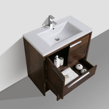 Load image into Gallery viewer, Divine Freestanding Bathroom Vanity With Acrylic Sink, Soft Closing Doors &amp; Drawers