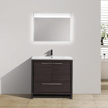 Load image into Gallery viewer, Divine Freestanding Bathroom Vanity With Acrylic Sink, Soft Closing Doors &amp; Drawers