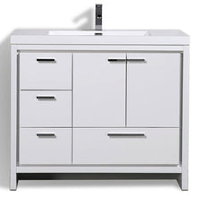 Load image into Gallery viewer, Divine Freestanding Bathroom Vanity With Acrylic Sink, Soft Closing Doors &amp; Drawers