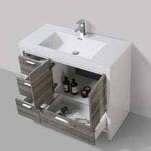 Load image into Gallery viewer, Divine Freestanding Bathroom Vanity With Acrylic Sink, Soft Closing Doors &amp; Drawers