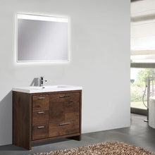 Load image into Gallery viewer, Divine Freestanding Bathroom Vanity With Acrylic Sink, Soft Closing Doors &amp; Drawers