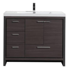 Load image into Gallery viewer, Divine Freestanding Bathroom Vanity With Acrylic Sink, Soft Closing Doors &amp; Drawers