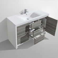 Load image into Gallery viewer, Divine Freestanding Bathroom Vanity With Acrylic Sink, Soft Closing Doors &amp; Drawers