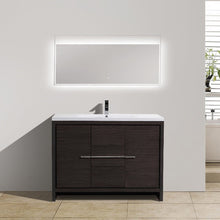 Load image into Gallery viewer, Divine Freestanding Bathroom Vanity With Acrylic Sink, Soft Closing Doors &amp; Drawers