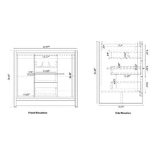 Load image into Gallery viewer, Divine Freestanding Bathroom Vanity With Acrylic Sink, Soft Closing Doors &amp; Drawers