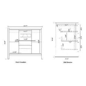 Divine Freestanding Bathroom Vanity With Acrylic Sink, Soft Closing Doors & Drawers