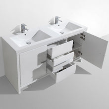 Load image into Gallery viewer, Divine Freestanding Bathroom Vanity With Acrylic Sink, Soft Closing Doors &amp; Drawers