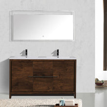 Load image into Gallery viewer, Divine Freestanding Bathroom Vanity With Acrylic Sink, Soft Closing Doors &amp; Drawers