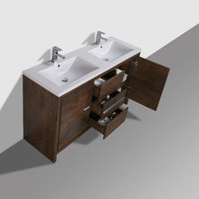 Load image into Gallery viewer, Divine Freestanding Bathroom Vanity With Acrylic Sink, Soft Closing Doors &amp; Drawers