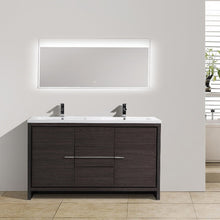 Load image into Gallery viewer, Divine Freestanding Bathroom Vanity With Acrylic Sink, Soft Closing Doors &amp; Drawers