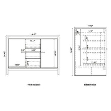 Load image into Gallery viewer, Divine Freestanding Bathroom Vanity With Acrylic Sink, Soft Closing Doors &amp; Drawers