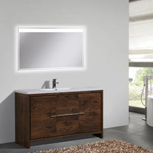 Load image into Gallery viewer, Divine Freestanding Bathroom Vanity With Acrylic Sink, Soft Closing Doors &amp; Drawers