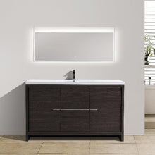 Load image into Gallery viewer, Divine Freestanding Bathroom Vanity With Acrylic Sink, Soft Closing Doors &amp; Drawers