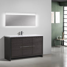 Load image into Gallery viewer, Divine Freestanding Bathroom Vanity With Acrylic Sink, Soft Closing Doors &amp; Drawers