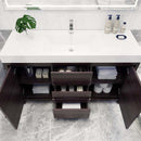 Load image into Gallery viewer, Modern Bathroom Vanity Cabinet With Acrylic Sink, 3 Drawers &amp; 2 Doors