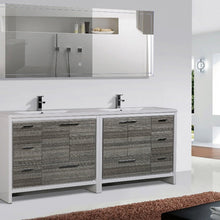 Load image into Gallery viewer, Divine Freestanding Bathroom Vanity With Acrylic Sink, Soft Closing Doors &amp; Drawers