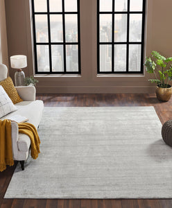 Meridian Oatmeal 6 ft. x 9 ft. Area Rug