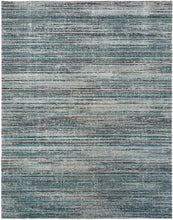 Load image into Gallery viewer, Modena Aqua Strie 5 ft. 3 in. x 7 ft. 6 in. Indoor / Outdoor Area Rug