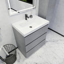 Load image into Gallery viewer, Aramco Freestanding Bathroom Vanity With Acrylic Sink &amp; Drawers
