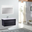 Load image into Gallery viewer, Brooklyn Floating / Wall Mounted Bathroom Vanity - Rich Black With Reinforced Acrylic Sink