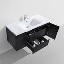 Load image into Gallery viewer, Brooklyn Floating / Wall Mounted Bathroom Vanity - Rich Black With Reinforced Acrylic Sink