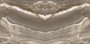 24" x 48" New Onyx Opera Anthracita Bookmatch White Polished Wall & Floor Tile