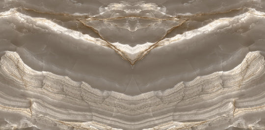 24" x 48" New Onyx Opera Anthracita Bookmatch White Polished Wall & Floor Tile