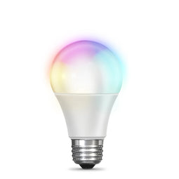 A19 LED Smart Wifi Bulb, 9 Watt, A-19 Shape, RGBW, Google/Alexa, Bulb,2700K-6500K,800 Lumens