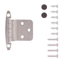 Load image into Gallery viewer, Hinge 3/8 Inch Inset Surface Face Frame Free Swinging (2 Hinges/Per Pack) - Hickory Hardware