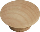 Load image into Gallery viewer, Wood Knob 1-1/2 Inch Diameter (2 Pack) - Natural Woodcraft Collection