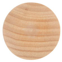 Load image into Gallery viewer, Wood Knob 2 Inch Diameter (2 Pack) - Natural Woodcraft Collection