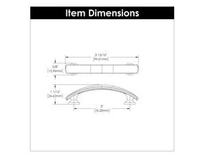 Cabinet Pulls 3 Inch Center to Center - Hickory Hardware