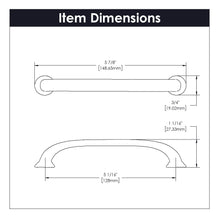 Load image into Gallery viewer, Cabinet Handles - 5-1/16 Inch (128mm) Center to Center - Hickory Hardware