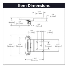 Load image into Gallery viewer, Door Hinges 3/8 Inch Inset Surface Face Frame Self-Close (2 Hinges/Per Pack) - Hickory Hardware -