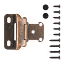 Load image into Gallery viewer, Door Hinge Semi-Concealed 1/2 Inch Overlay Face Frame Part Wrap Self-Close (2 Hinges/Per Pack) - Hickory Hardware