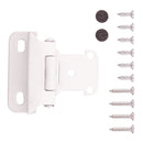 Load image into Gallery viewer, Door Hinge Semi-Concealed 1/2 Inch Overlay Face Frame Part Wrap Self-Close (2 Hinges/Per Pack) - Hickory Hardware