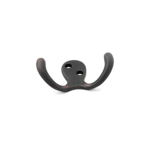 Utility Hook Double 5/8 Inch Center to Center - Hickory Hardware